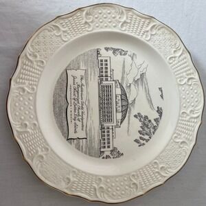 Vintage Auditorium World Headquarters Plate Independence Missouri